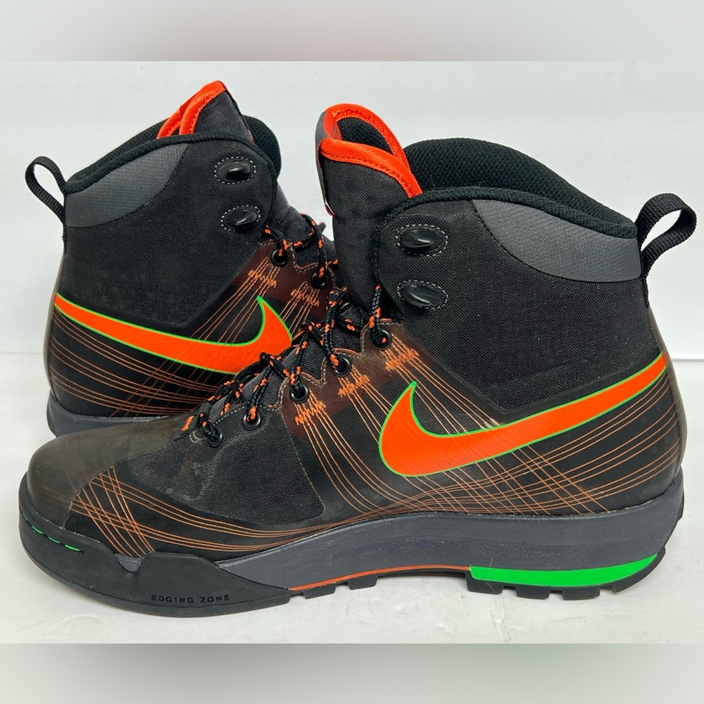 NEW Nike ACG Ashiko Flywire Mens Hiking Boots Black 375726-081 Size 12 NWOB - Picture 7 of 11
